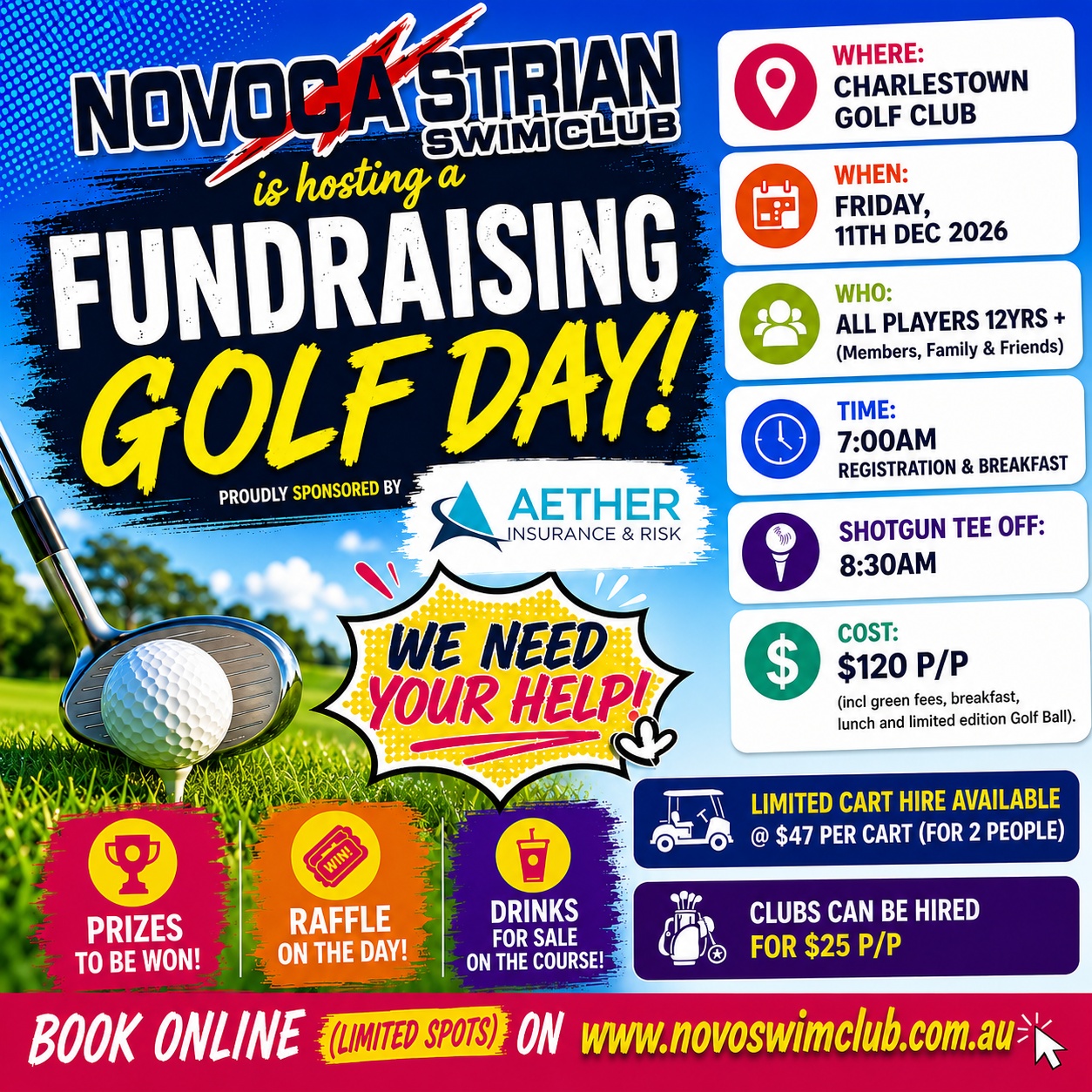 Golf Blue - Sponsors
