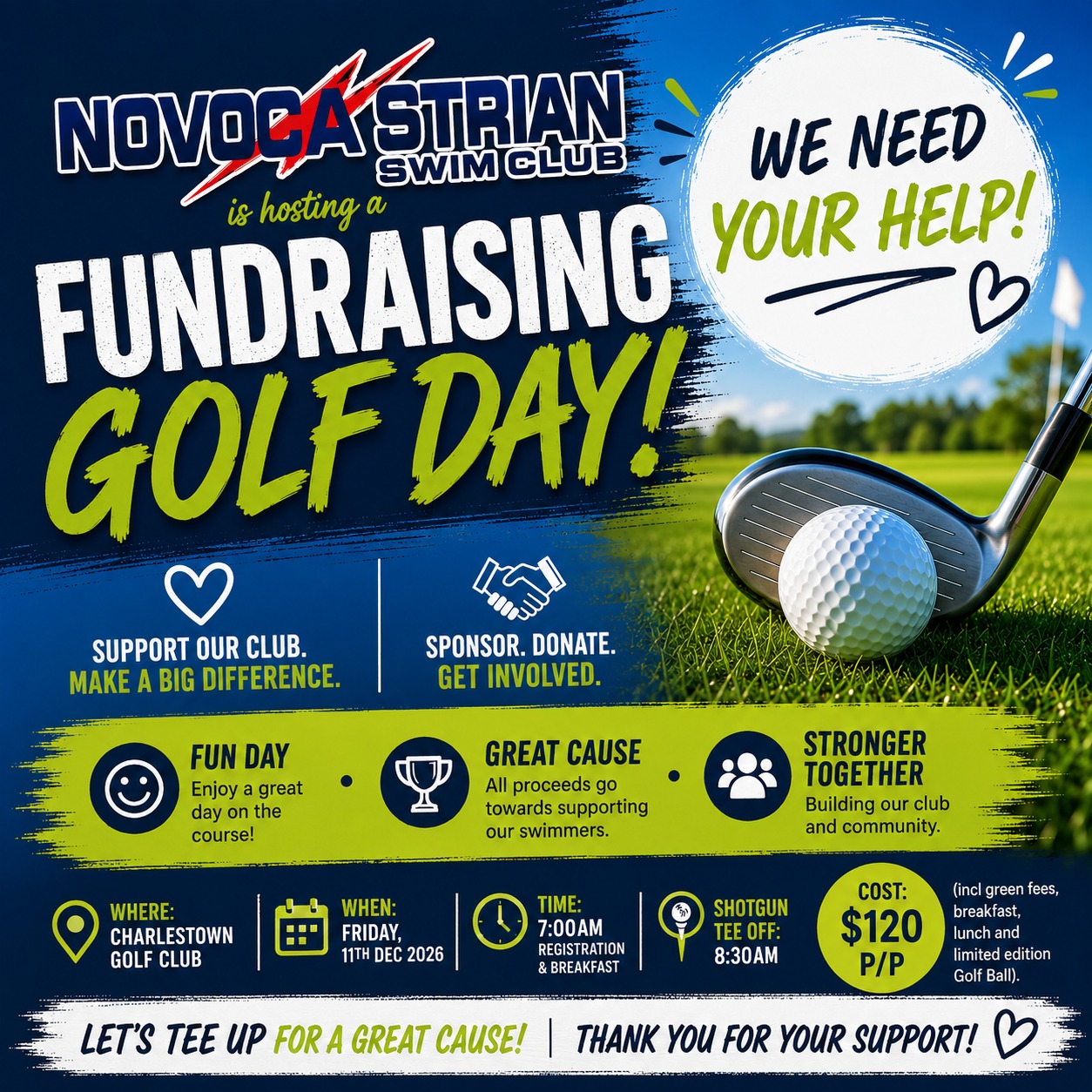 Golf Day - green
